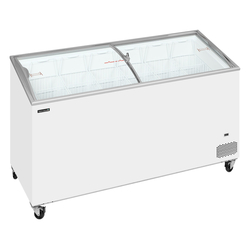Tefcold Eiscreme-Gefriertruhen IC502SCEB, Weiß, EEK D