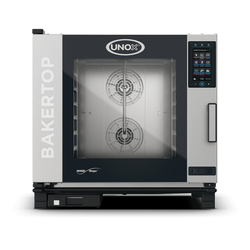 UNOX BAKERTOP MIND.Maps PLUS XEBC-06EU-EPRM Professioneller Countertop-Ladenbackofen 6 Einschübe 600x400 Elektrisch Türöffnung rechts