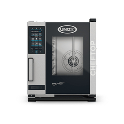 UNOX CHEFTOP MIND.Maps PLUS COMPACT XECC-0513-EPLM Professioneller Countertop-Ofen 5 Einschübe GN 1/1 Elektrisch Türöffnung links