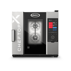 UNOX CHEFTOP-X XEDA-0611-EXLS Professioneller Countertop-Ofen 6 Einschübe GN 1/1 Elektrisch Türöffnung links