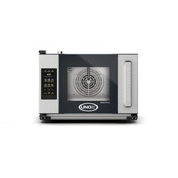 UNOX BAKERLUX SHOP.Pro MASTER XEFR-03HS-EMRV-MT Professioneller Konvektomat mit Wasserdampf Stefania.Matic 3 Einschübe 460x330 Elektrisch Türöffnung rechts
