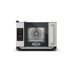 UNOX BAKERLUX SHOP.Pro TOUCH XEFR-03HS-ETRV Professioneller Konvektomat mit Wasserdampf Stefania.Matic 3 Einschübe 460x330 Elektrisch Türöffnung rechts