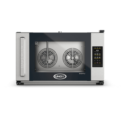 UNOX BAKERLUX SHOP.Pro MASTER XEFR-04EU-EMLV-MT Professioneller Konvektomat mit Wasserdampf 4 Einschübe 600x400 Elektrisch Türöffnung links