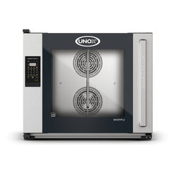 UNOX BAKERLUX SHOP.Pro LED XEFR-06EU-ELRV Professioneller Konvektomat mit Wasserdampf Vittoria.Matic 6 Einschübe 600x400 Elektrisch Türöffnung rechts