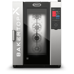 UNOX BAKERTOP-X XELA-10EU-EXLS-PO Professioneller Countertop-Ladenbackofen 10 Einschübe 600x400 Elektrisch Türöffnung links
