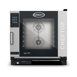 UNOX CHEFTOP MIND.Maps PLUS XEVC-0621-GPLM Professioneller Countertop-Ofen 6 Einschübe GN 2/1 Gas Türöffnung links