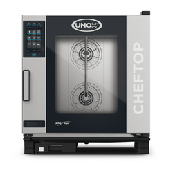 UNOX CHEFTOP MIND.Maps PLUS XEVC-0711-EPLM-MS Professioneller Countertop-Ofen 7 Einschübe GN 1/1 Elektrisch Türöffnung links