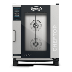 UNOX CHEFTOP MIND.Maps PLUS XEVC-1011-EPLM-MS Professioneller Countertop-Ofen 10 Einschübe GN 1/1 Elektrisch Türöffnung links
