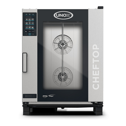 UNOX CHEFTOP MIND.Maps PLUS XEVC-1011-GPLM Professioneller Countertop-Ofen 10 Einschübe GN 1/1 Gas Türöffnung links