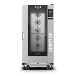 UNOX CHEFTOP MIND.Maps BIG PLUS XEVL-2011-YPLS Professioneller Trolley-Ofen 20 Einschübe GN 1/1 Elektrisch Türöffnung links