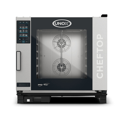 UNOX CHEFTOP MIND.Maps PLUS XMVC-0621-HPLM Professioneller Countertop-Ofen 6 Einschübe GN 2/1 Elektrisch Türöffnung links
