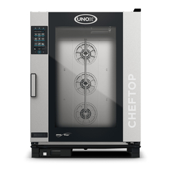 UNOX CHEFTOP MIND.Maps PLUS XMVC-1021-HPLM Professioneller Countertop-Ofen 10 Einschübe GN 2/1 Elektrisch Türöffnung links