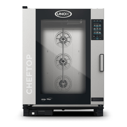 UNOX CHEFTOP MIND.Maps PLUS XMVC-1021-HPRM Professioneller Countertop-Ofen 10 Einschübe GN 2/1 Elektrisch Türöffnung rechts