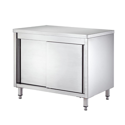 Vaiotec Gastro-Arbeitsschrank, 2 Schiebetüren, 1600 × 600 mm