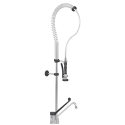 Vaiotec Topline Geschirrwaschbrause mit Einhebelmischer – Einloch, 55 × 350 mm