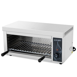 Vaiotec Salamander mit 4 Einschubhöhen, 2 kW, 610 × 340 mm