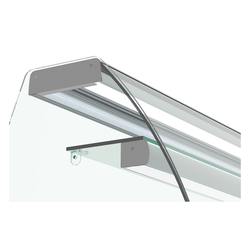 Vaiotec Zwischenglasablage inkl. Beleuchtung 100 Serie Topline, 304 × 537 mm