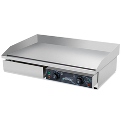Vaiotec Elektro Gastro-Grillplatte, Grillfläche glatt, 730 × 510 mm