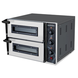 Vaiotec Elektro Pizzaofen mit 2 Backkammern, 585 × 570 mm