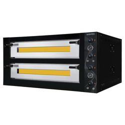 Vaiotec Topline Elektro Pizzaofen 6+6 × 34 cm (breite Version), 1450 × 835 mm