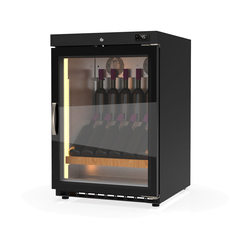 Vaiotec Topline Weinkühlschrank 650 Schwarz, 120 Liter, 26 Flaschen, 600 × 650 mm