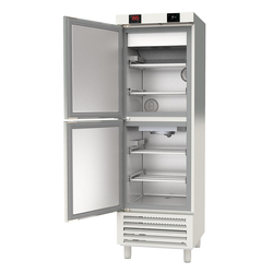 Vaiotec Topline Gastro-Reifeschrank Dry-Aging 2 Zonen, Edelstahl, Abtropfen und Trocknen, 245 + 245 Liter, 680 × 735 mm