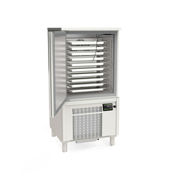 Vaiotec Topline Gastro-Schockfroster Edelstahl, für 10x GN 1/1 (40 mm) oder 10x EN 60x40, 800 × 800 mm