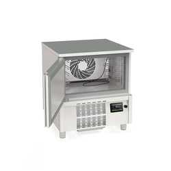 Vaiotec Topline Gastro-Schockfroster Edelstahl, für 5x GN 1/1 (40 mm) oder 4x EN 60x40, 800 × 800 mm