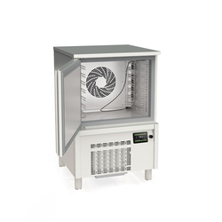 Vaiotec Topline Gastro-Schockfroster Edelstahl, für 7x GN 1/1 (40 mm) oder 7x EN 60x40, 800 × 800 mm