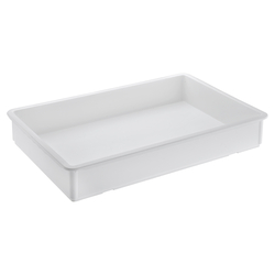 Vaiotec 6er Set Pizzateigbox 600x400 weiß