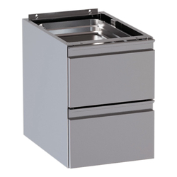 Vaiotec Topline 2er Schubladenblock für Arbeitstische, 400 × 580 mm