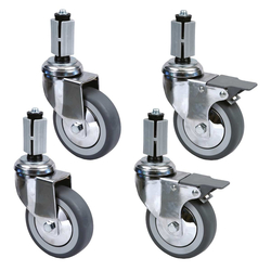 Vaiotec Rollenkit für Arbeitstische Topline
