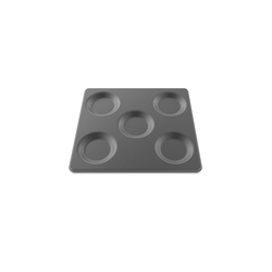 UNOX EGGS 5 TG937 Bleche und Behälter für Eier und frittierte Produkte GN 2/3