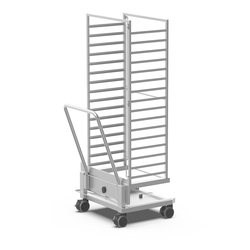 UNOX QUICK.Load XEBTL-16EU QUICK.Load Trolley Chloridbeständiger Edelstahl AISI 316L