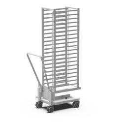 UNOX QUICK.Load XECTL-2013 QUICK.Load Trolley Chloridbeständiger Edelstahl AISI 316L
