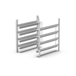 UNOX Einhängegestelle GN1/1 + 600x400 für Öfen XUC055 Seitliche Stützen für Öfen und Gärschränke