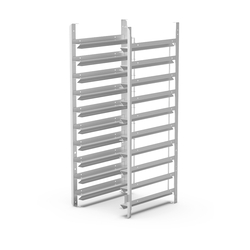 UNOX Einhängegestelle GN1/1 + 600x400 für Öfen XUC057 Seitliche Stützen für Öfen und Gärschränke