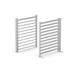 UNOX GN1/2 Einhängegestell-Adaptersatz für EVEREO® XUC086 Zubehör für Untergestell und neutrale Schränke