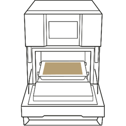 UNOX Antihaft-Backfolie XUC294 Platten und Behälter für Speed-Öfen 300x300