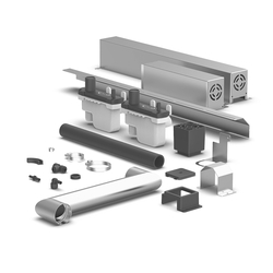 UNOX Doppelstation-Installationsset für Gasöfen XEVQC-0011-G Stapel-Bausatz