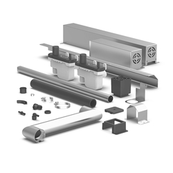 UNOX Doppelstation-Installationsset für Gasöfen XEVQC-0711-G Stapel-Bausatz