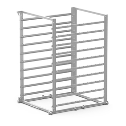UNOX Blech-Haltekorb XWDBA-1021 Trolley mit Tablettträger
