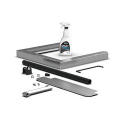 UNOX Installationsset für Doppelstationen + SPRAY&Rinse XWKQT-04EF-E-SR Stapel-Bausatz