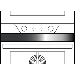 UNOX Doppelstation-Installationsset für Elektroöfen XWNQA-00HS-E Stapel-Bausatz