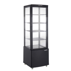 SARO Kühlvitrine, schwarz Modell PHIL AV