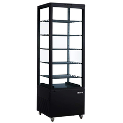 SARO Kühlvitrine, schwarz Modell LENN