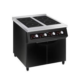 SARO Induktionsherd mit 4 Feldern Modell NIKOS