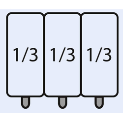 SARO Nudelkorbset 3 x1/3