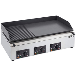 SARO Griddleplatte Modell GPK 810 1/3 gerillt 2/3 glatt