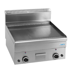 SARO Gasgrillplatte glatt Tischodell GFT66L